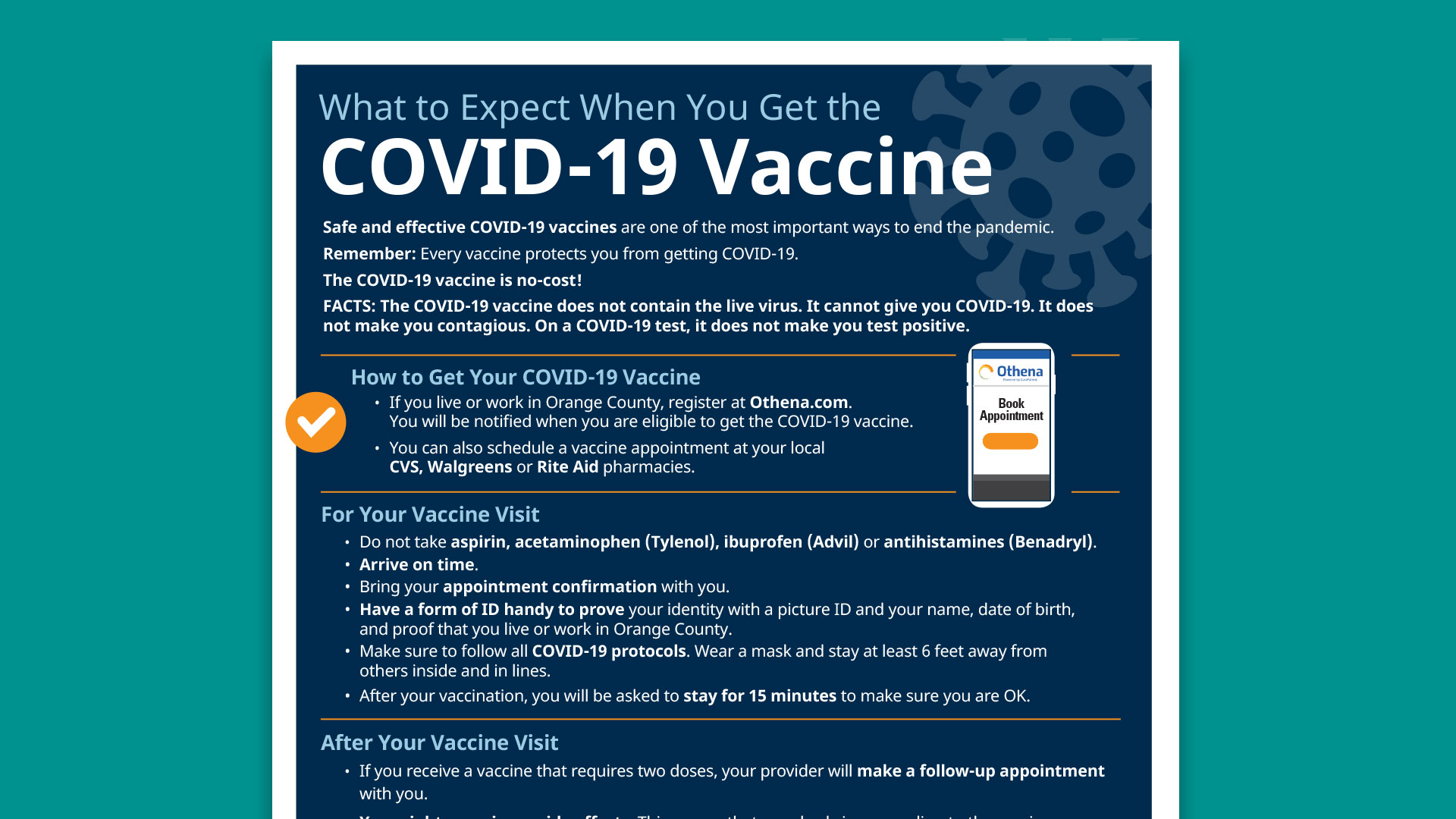 CalOptima Vaccine Process Fact Sheet